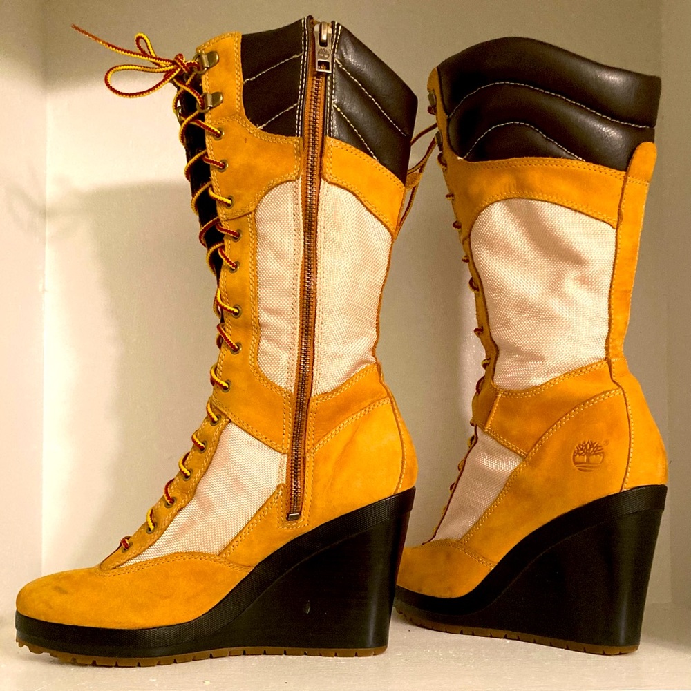 Timberland Spring Point Wedge Field Boots (8.5)